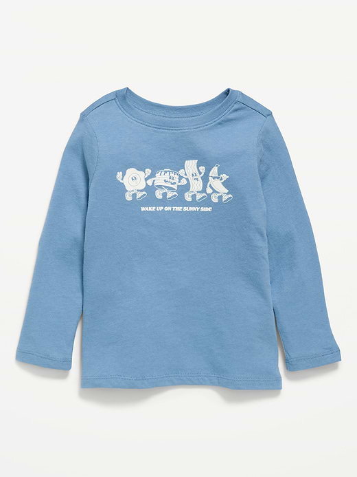 Old Navy Long-Sleeve Graphic T-Shirt for Toddler Boys — photo 1