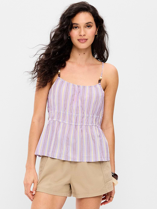 Old Navy Fitted Smocked Tank Top — photo 1