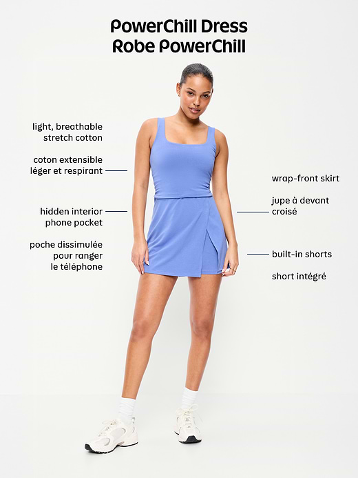 Old Navy PowerChill Scoop-Back Athletic Dress — photo 10