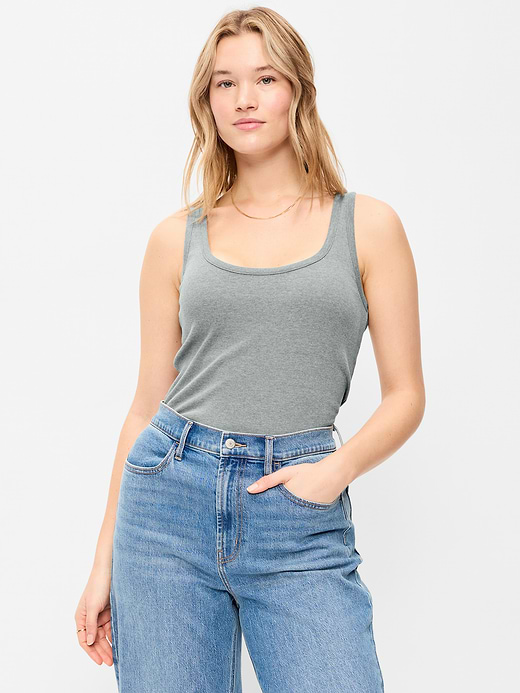 Old Navy First-Layer Ribbed Scoop-Neck Tank Top — photo 6