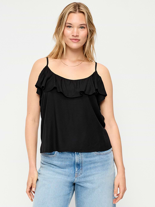 Old Navy Ruffle-Front Tank Top — photo 6