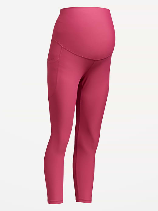 Old Navy Maternity Full-Panel PowerSoft 7/8 Leggings — photo 3