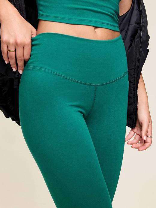 Old Navy High-Waisted PowerChill 7/8 Cotton Leggings — photo 5