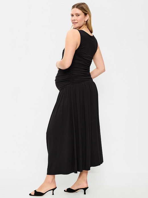 Old Navy Maternity Drop-Waist Fit & Flare Dress — photo 3