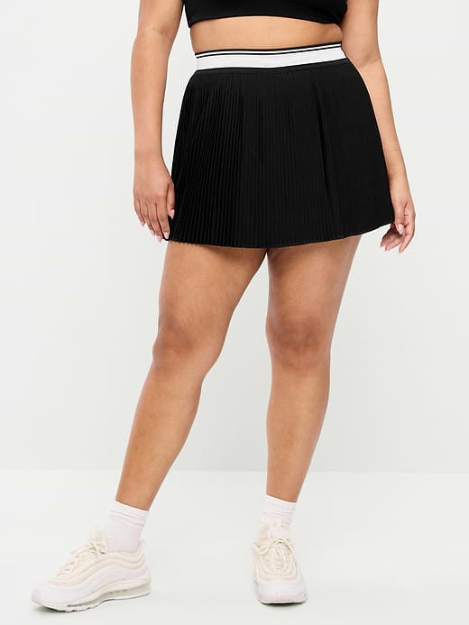 Old Navy Extra High-Waisted Micro-Pleated Skort — photo 4