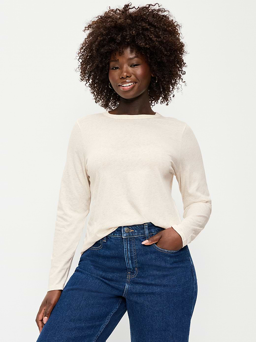 Old Navy EveryWear Long-Sleeve T-Shirt — photo 6