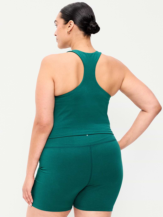 Old Navy Light Support PowerChill High-Neck Racerback Sports Bra — photo 9