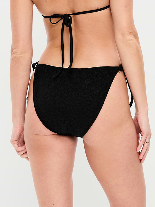 Old Navy Eyelet String Bikini Swim Bottoms — photo 3