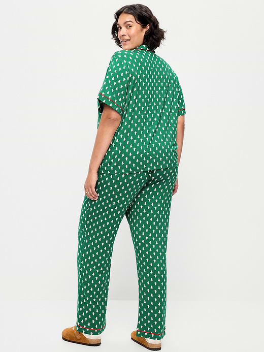 Old Navy Sunday Sleep Knit Jersey Pant Set — photo 17