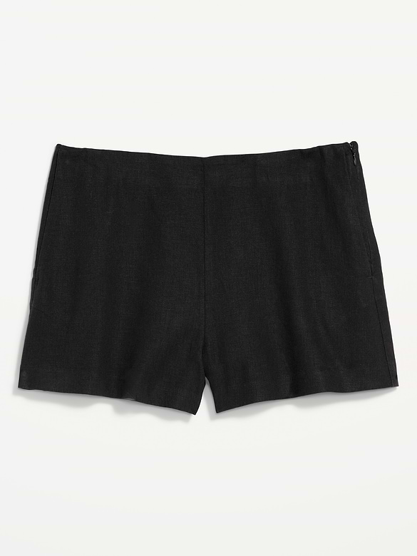 Old Navy High-Waisted Linen-Blend Micro Shorts — photo 5