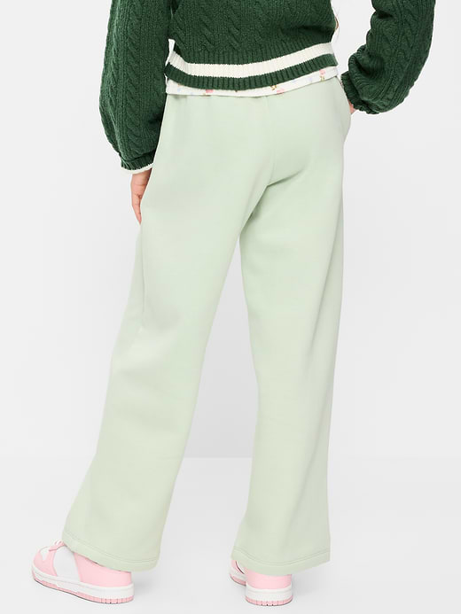 Old Navy High-Waisted Graphic Wide-Leg Sweatpants for Girls — photo 3