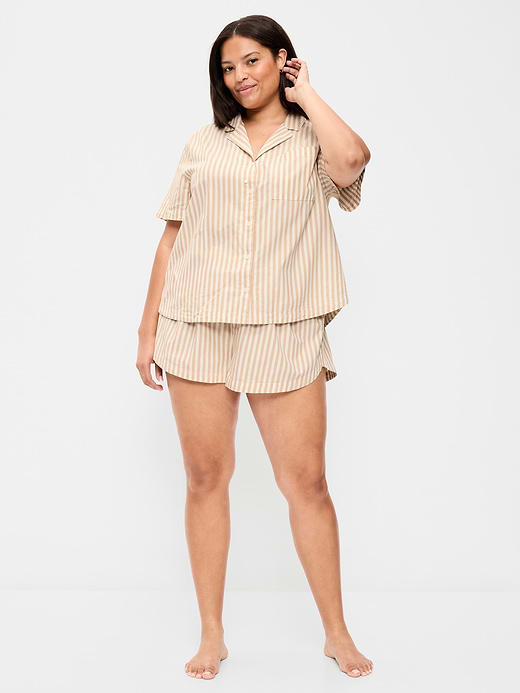 Old Navy Poplin Pajama Short Set — photo 7