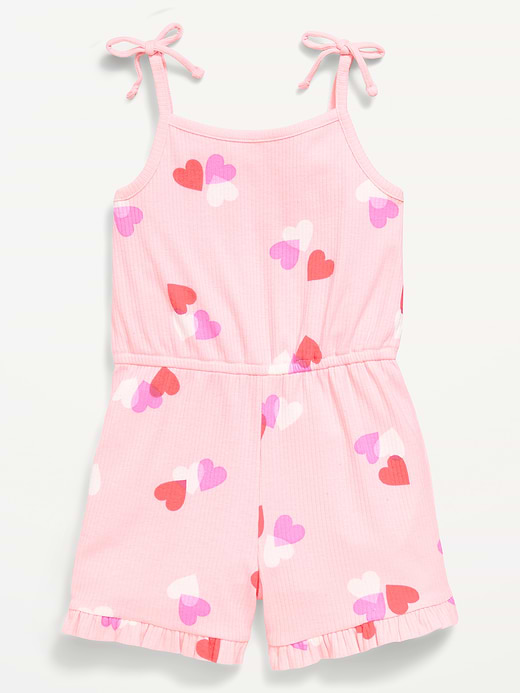 Old Navy Printed Sleeveless Tie-Bow Romper for Toddler Girls — photo 1