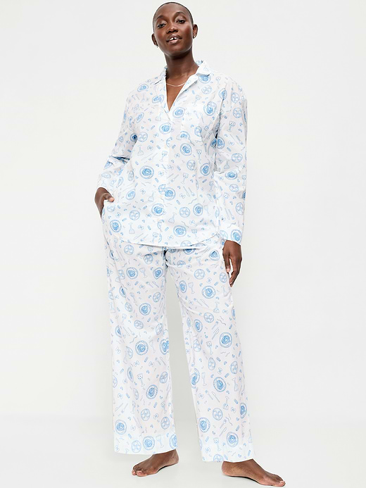Old Navy Poplin Pajama Pant Set — photo 5
