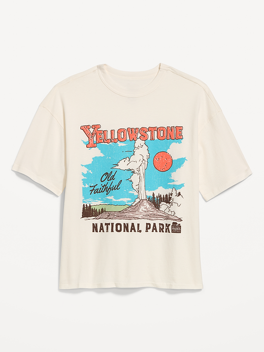Old Navy Yosemite National Park Crew-Neck Oversized T-Shirt — photo 6