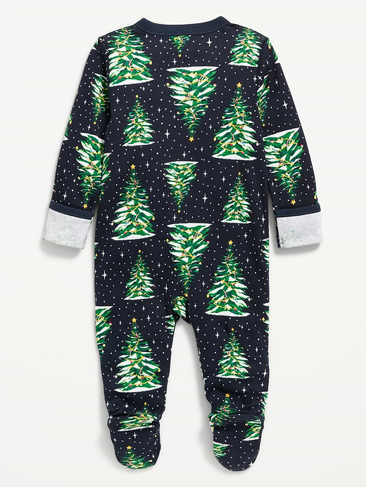 Old Navy 2-Way-Zip Sleep & Play Footed One-Piece for Baby — photo 4