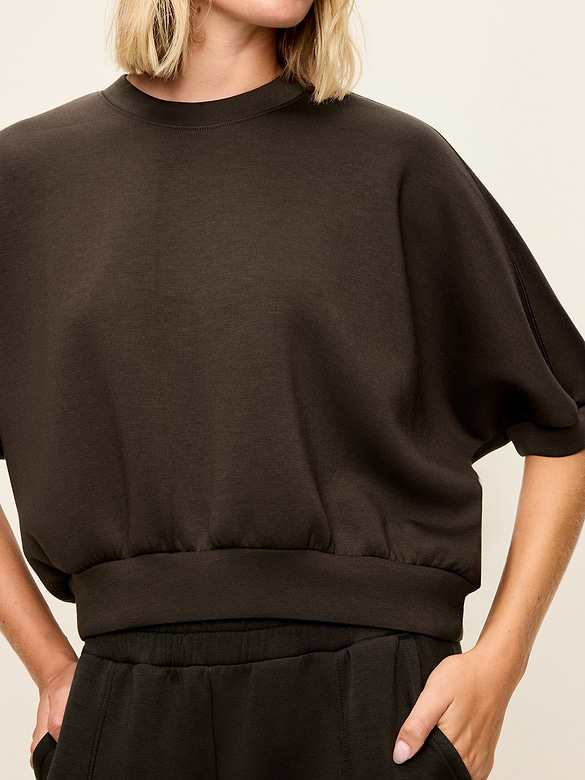 Old Navy Bounce Fleece Dolman-Sleeve Top — photo 5