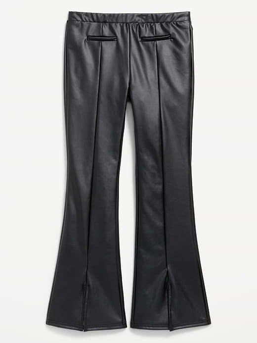 Old Navy Faux-Leather Trouser Flare Pants for Girls