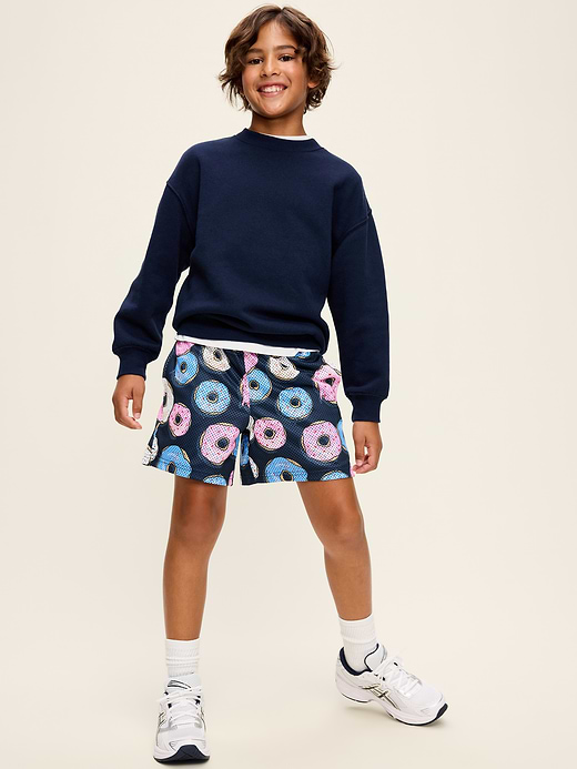 Old Navy Printed Knee Length Mesh Shorts for Boys — photo 4