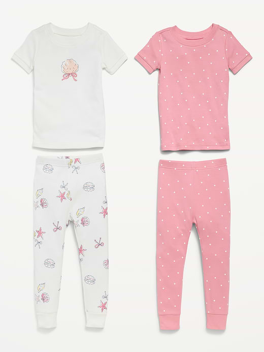 Old Navy Printed Snug-Fit Pajama 4-Piece for Toddler & Baby — photo 3