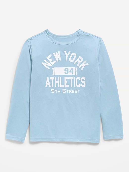 Old Navy CloudMotion Long-Sleeve Performance T-Shirt for Boys — photo 3