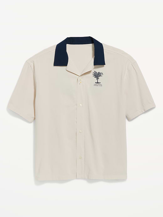Old Navy Short-Sleeve Heavyweight Graphic Shirt — photo 5