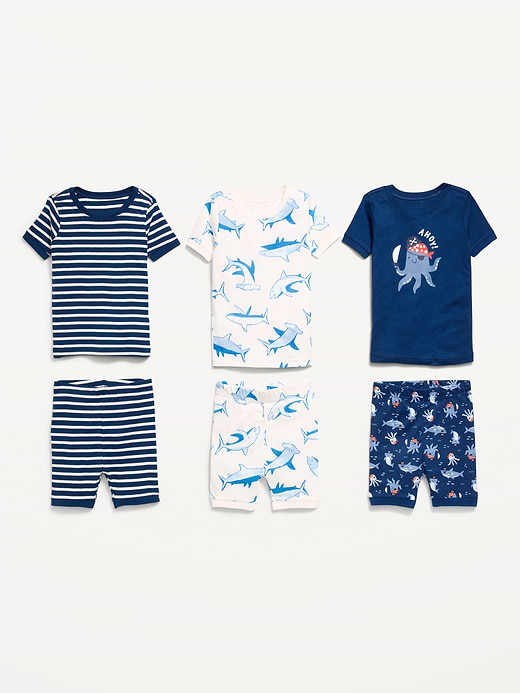 Old Navy Ribbed Snug-Fit Pajama 6-Piece for Toddler & Baby — photo 3