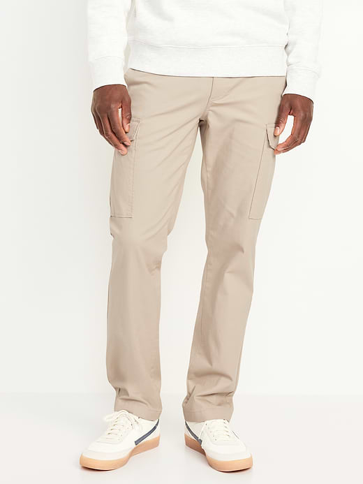Old Navy Straight Refined Tailored Cargo Pants