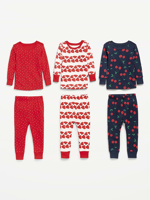 Old Navy Snug-Fit Printed Pajama 6-Piece for Toddler & Baby — photo 4
