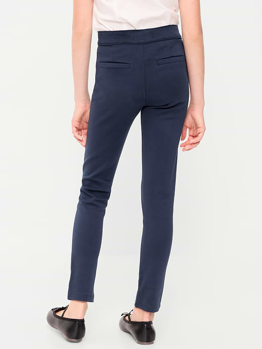 Old Navy School Uniform Ponte-Knit Jeggings for Girls — photo 3