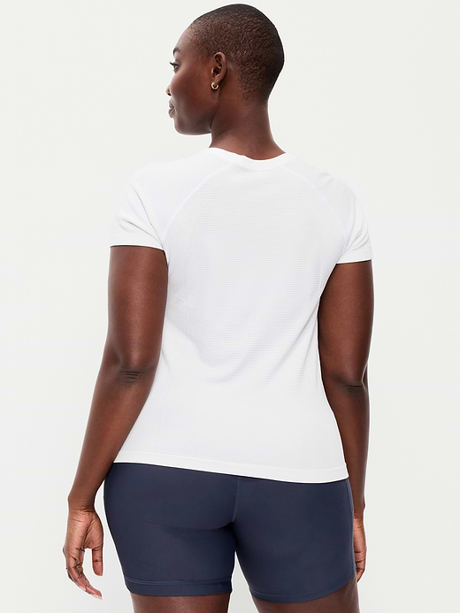 Old Navy Fluid Seamless Fitted T-Shirt — photo 7