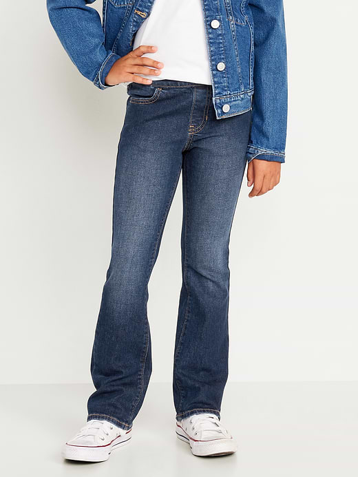 Old Navy Wow Boot-Cut Pull-On Jeans for Girls — photo 1