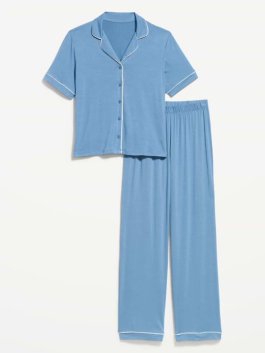 Old Navy Sunday Sleep Knit Jersey Pant Set — photo 4