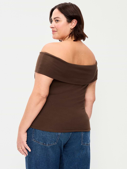 Old Navy Off-The-Shoulder Fitted Top — photo 9