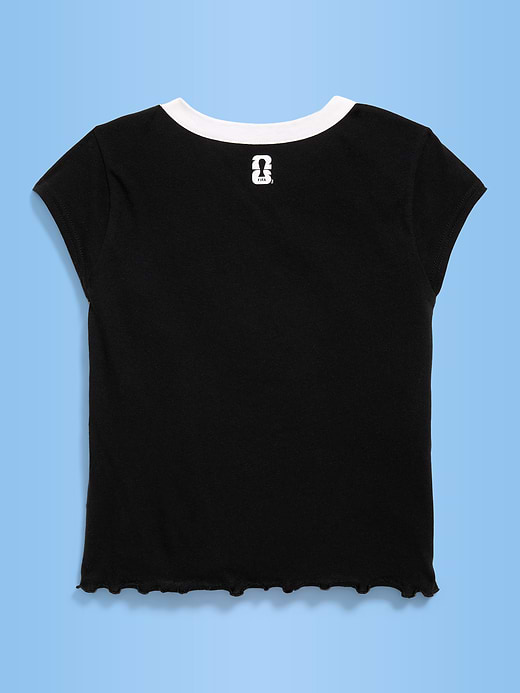 Old Navy FIFA World Cup 26™ Brazil Smocked Graphic T-Shirt for Girls — photo 6