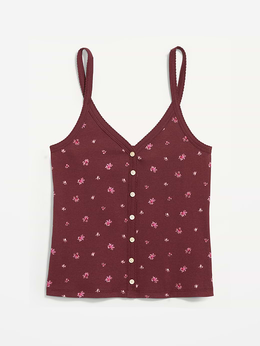 Old Navy Button-Front Cami Tank Top — photo 5