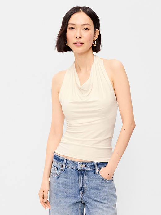 Old Navy Cowl-Neck Halter Top — photo 1