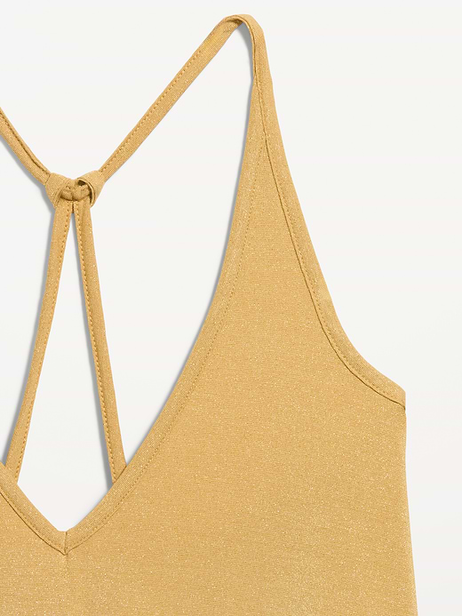 Old Navy Strappy-Back Shimmer Swing Tank Top — photo 5