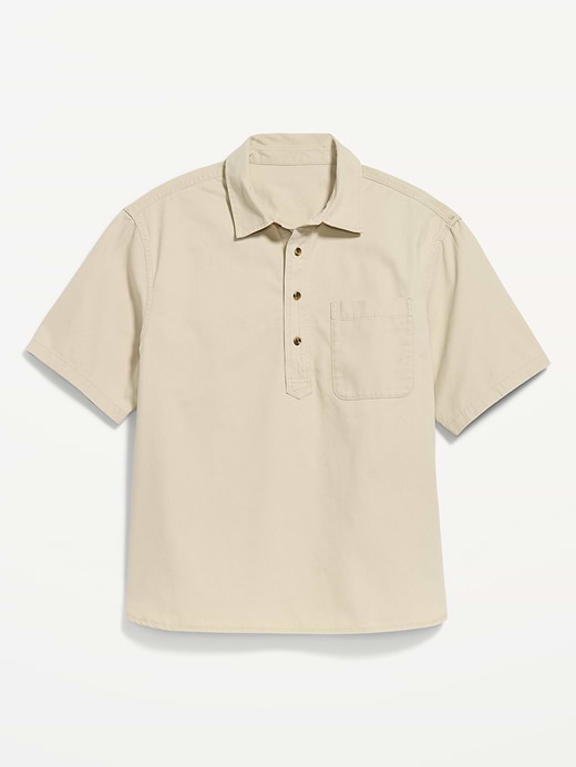Old Navy Loose Popover Work Shirt — photo 5