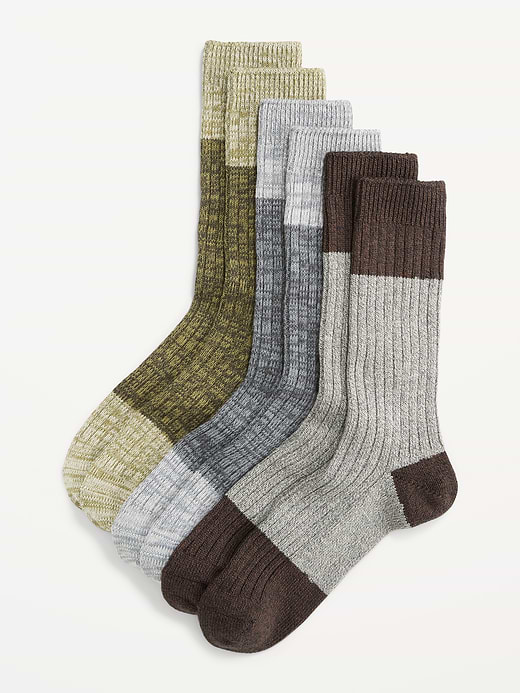 Old Navy Marled Boot Socks 3-Pack — photo 1