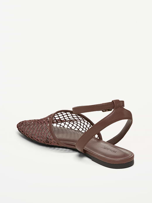 Old Navy Raffia Slingback Flats for Women — photo 6