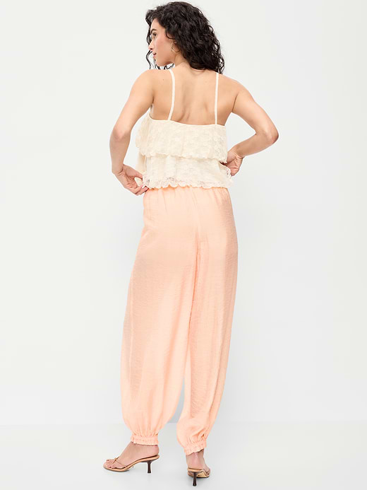 Old Navy High-Waisted Sheer Chiffon Harem Pants — photo 4