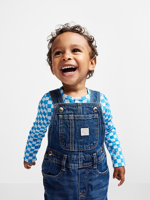 Old Navy Unisex Workwear Jean Overalls for Baby — photo 1
