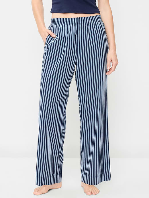 Old Navy High-Waisted Poplin Pajama Pant — photo 1
