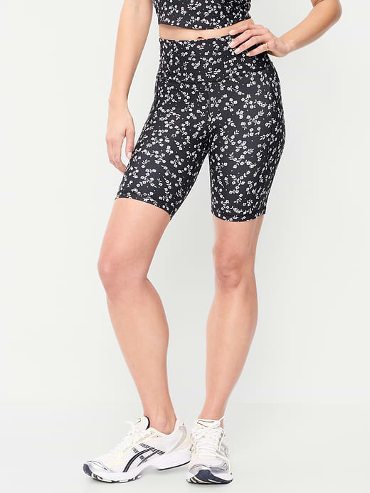 Old Navy High-Waisted PowerSoft Biker Shorts -- 8-inch inseam — photo 1