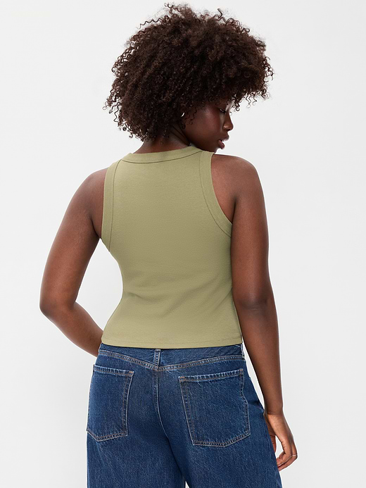 Old Navy Crop Ribbed Tank Top — photo 6