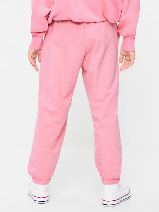 Old Navy Favorite Fleece High-Waisted Jogger Sweatpants for Girls — photo 3