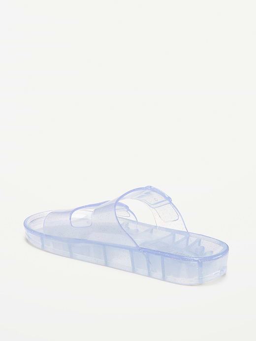 Old Navy Jelly Buckled Slide Sandals for Girls — photo 5