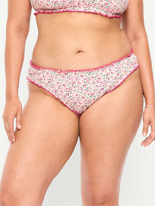 Old Navy Mid-Rise Ruffle Trim Swim Bottoms — photo 7