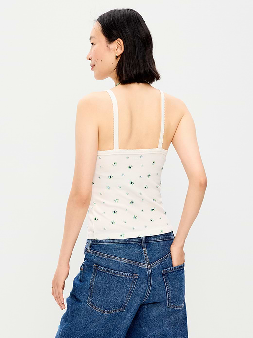 Old Navy Button-Front Cami Tank Top — photo 3